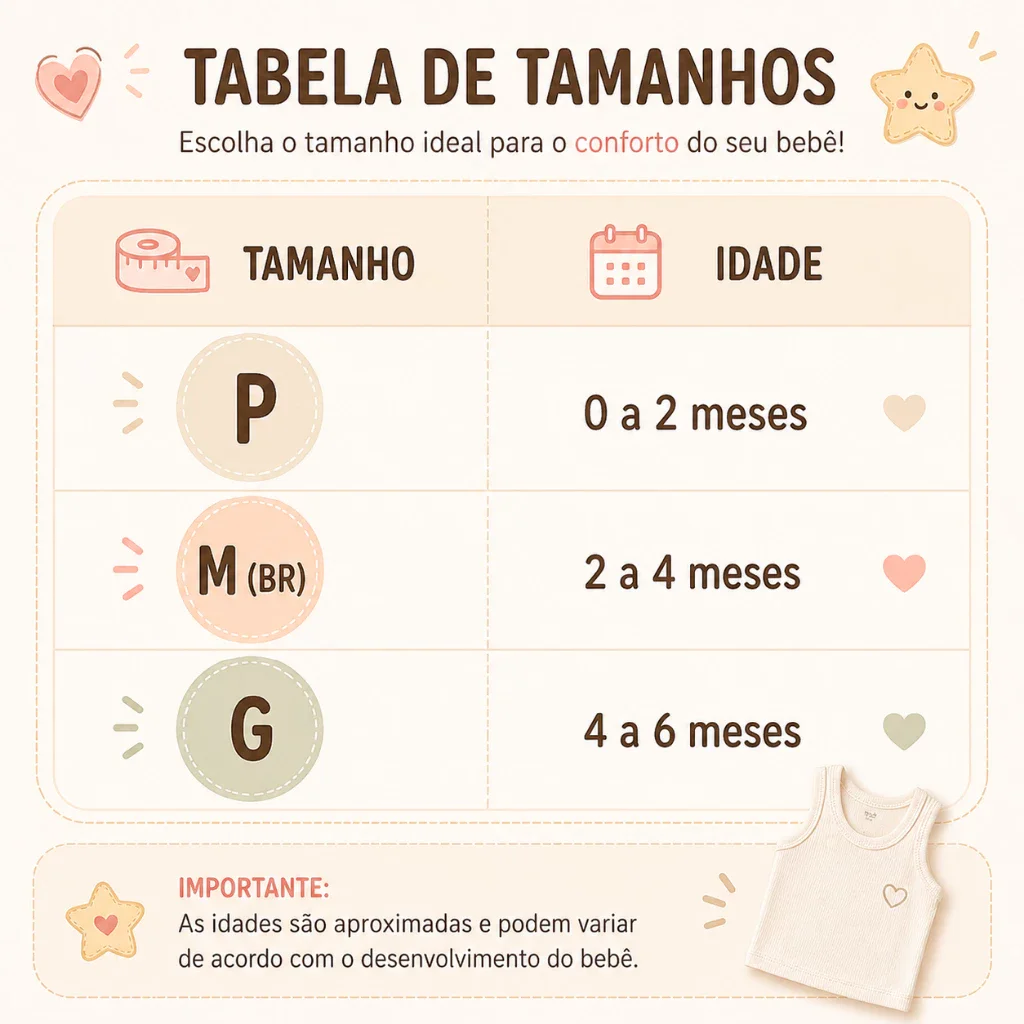 Kit 5 Camisetas Regata Bebê Menino Menina
