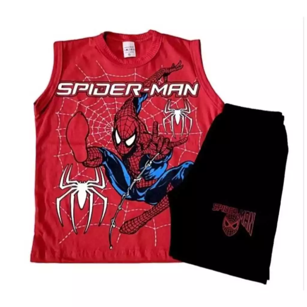 Conjunto Fantasia Infantil Menino Marvel Homem Aranha