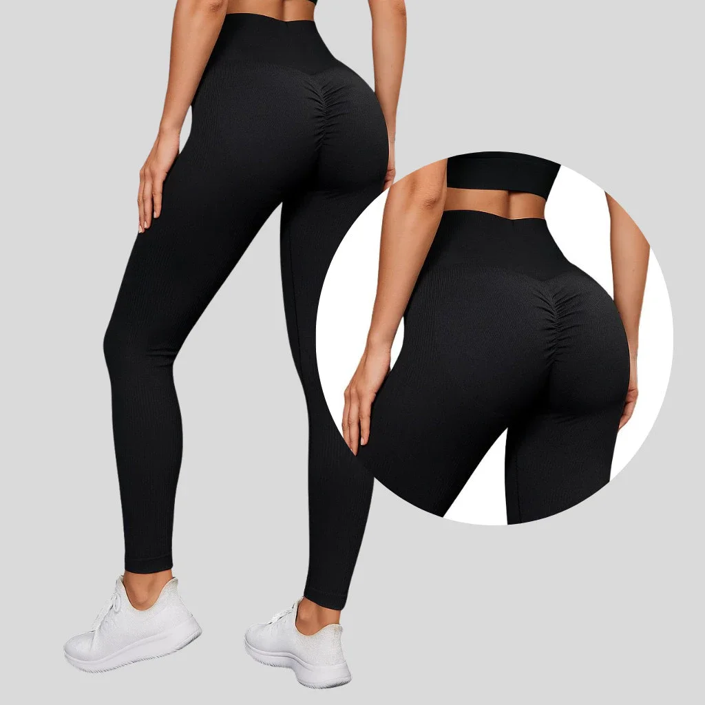 Kit 3 Calça Legging Fitness Academia Levanta Bumbum Moda Feminina